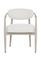 Modern European furniture - Sleek Indoor/Outdoor Wicker-Wrapped Dining Armchair - www.oroa.com