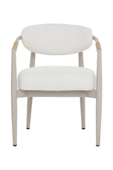 Modern European furniture - Sleek Indoor/Outdoor Wicker-Wrapped Dining Armchair - www.oroa.com
