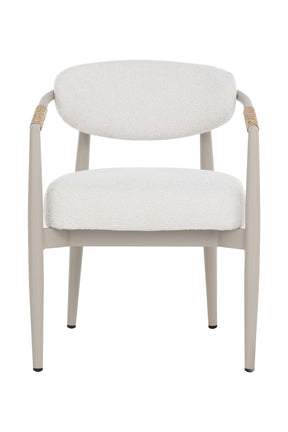 Sleek Indoor/Outdoor Dining Armchair by Splendido Marita Outdoor Dining Chair