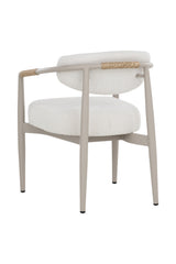 Modern European furniture - Sleek Indoor/Outdoor Wicker-Wrapped Dining Armchair - www.oroa.com