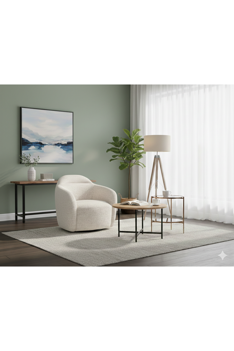 Modern Swivel Lounge Chair | Splendido Ismo