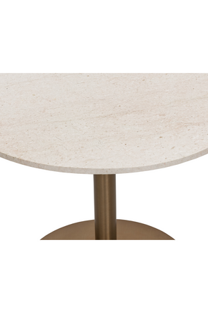 White Marble Round Bistro Table | Splendido Iska