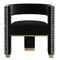 Modern European furniture - Curved 3-Legged Dining Chair - www.oroa.com