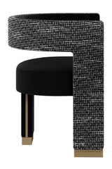 Modern European furniture - Curved 3-Legged Dining Chair - www.oroa.com