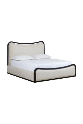 Boucle King Bed by Splendido Junia