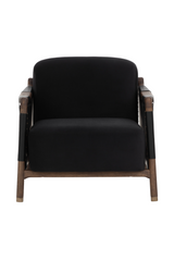 Modern European furniture - Solid Oak Framed Lounge Chair - www.oroa.com