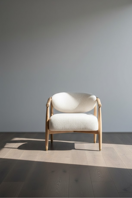 Oak Framed Lounge Chair | Splendido Sigrid | Oroa.com