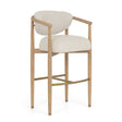 Solid Oak Framed Bar Stool by Splendido Sigrid Barstool