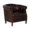 Modern European furniture - Leather Chesterfield Lounge Chair - www.oroa.com