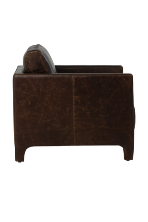 Bovine Leather Lounge Chair | Splendido Rodney