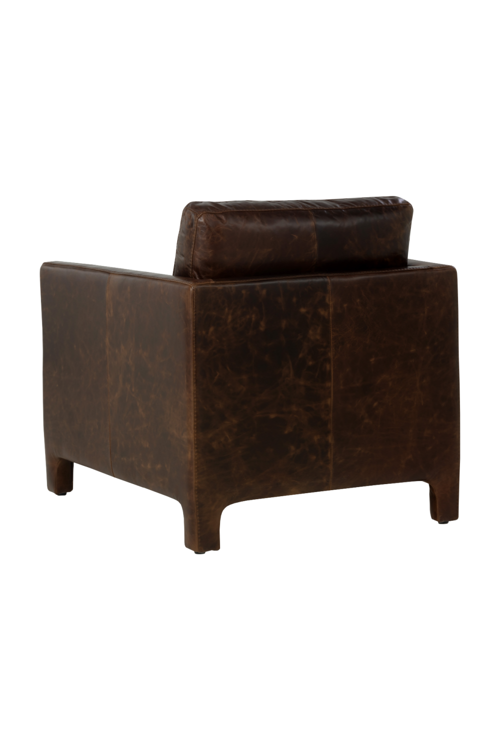 Bovine Leather Lounge Chair | Splendido Rodney