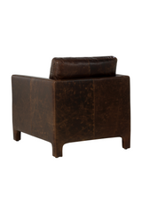 Modern European furniture - Bovine Leather Lounge Chair - www.oroa.com