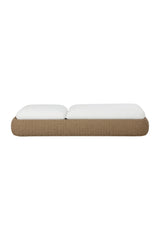 Modern European furniture - Wicker Weave Indoor/Outdoor Lounger - www.oroa.com