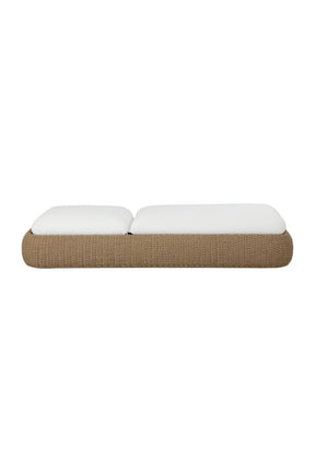 Wicker Weave Indoor/Outdoor Lounger by Splendido Barcelona Outdoor Lounge Chair