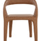 Modern European furniture - Open-Back Leather Look Dining Chair - www.oroa.com
