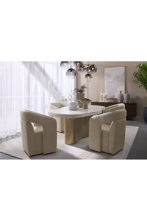 Organic-Shaped Indoor/Outdoor Dining Table | Splendido Idris | Oroa.com