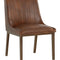 Modern European furniture - Vertical Stitched Dining Chairs (2) - www.oroa.com