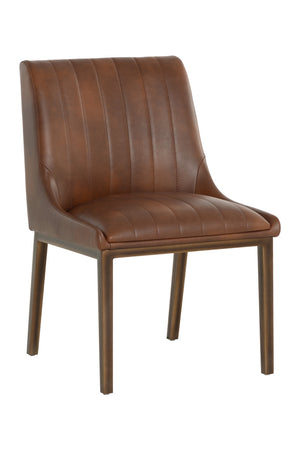 Vertical Stitched Dining Chairs (2) | Splendido Halden | Oroa.com