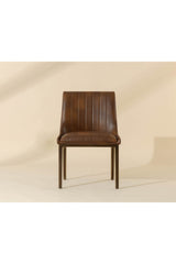 Modern European furniture - Vertical Stitched Dining Chairs (2) - www.oroa.com