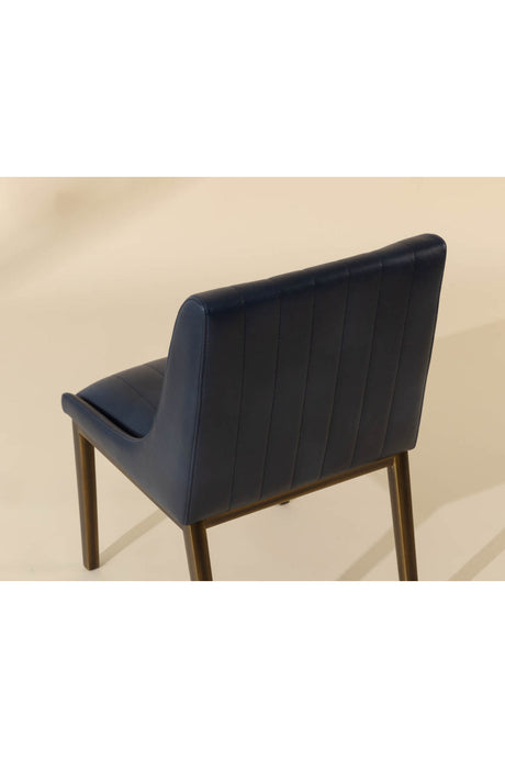 Modern European furniture - Vertical Stitched Dining Chairs (2) - www.oroa.com