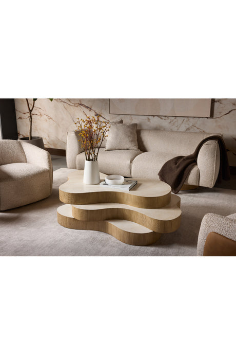 Modern European furniture - Layered Freeform Indoor/Outdoor Coffee Table - www.oroa.com
