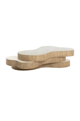 Modern European furniture - Layered Freeform Indoor/Outdoor Coffee Table - www.oroa.com