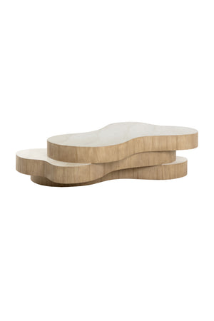 Layered Freeform Indoor/Outdoor Coffee Table | Splendido Geddes | Oroa.com