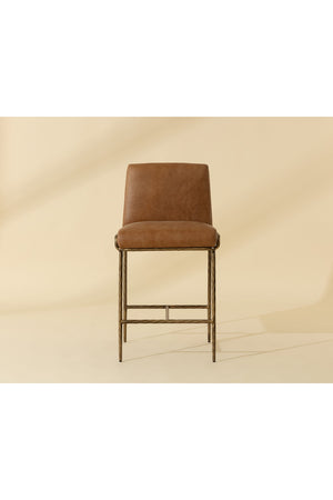 Curved Modern Counter Stool | Splendido Lathan | Oroa.com