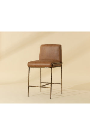 Curved Modern Counter Stool | Splendido Lathan | Oroa.com