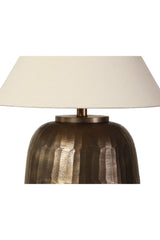 Modern European furniture - Antique Brass Base Table Lamp - www.oroa.com