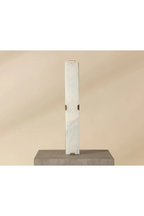 Modern European furniture - Alabaster Panel Wall Lamp - www.oroa.com