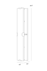 Modern European furniture - Alabaster Panel Wall Lamp - www.oroa.com
