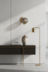 Modern European furniture - Gray Blown Glass Wall Lamp - www.oroa.com