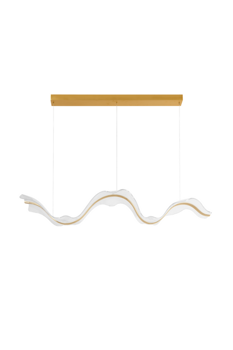 Modern European furniture - Wave Inspired Chandelier - www.oroa.com