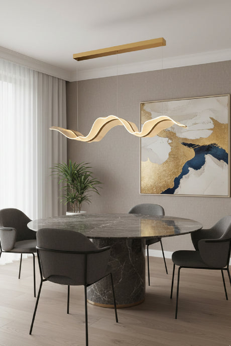 Wave Inspired Chandelier | Splendido Alun | Oroa.com