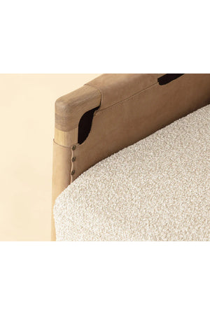 Solid Oak Framed Lounge Chair | Splendido Calloway | Oroa.com