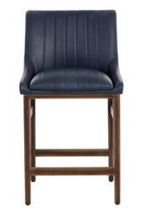 Modern European furniture - Channel-Tufted Counter Stool - www.oroa.com