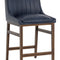 Modern European furniture - Channel-Tufted Counter Stool - www.oroa.com