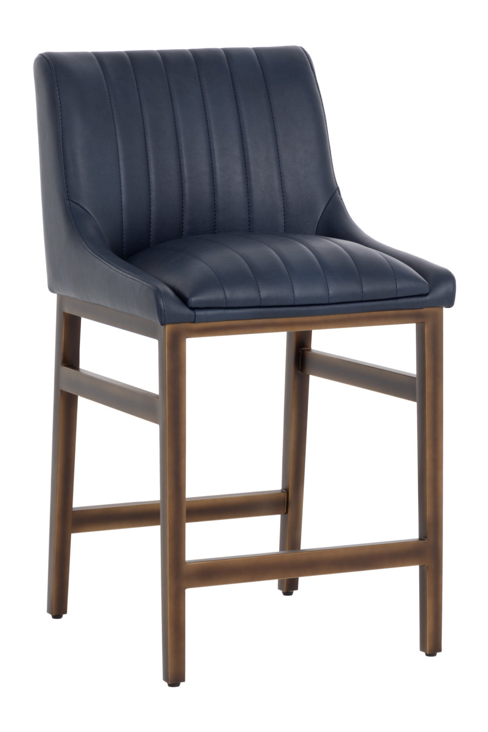 Channel-Tufted Counter Stool | Splendido Halden | Oroa.com