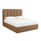 Modern European furniture - Channel Tufted Bed - www.oroa.com