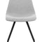 Modern European furniture - Fabric Shell Dining Chair - www.oroa.com
