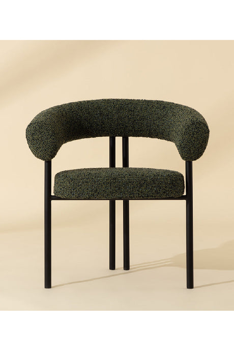 Modern European furniture - Rounded Back Dining Chair - www.oroa.com