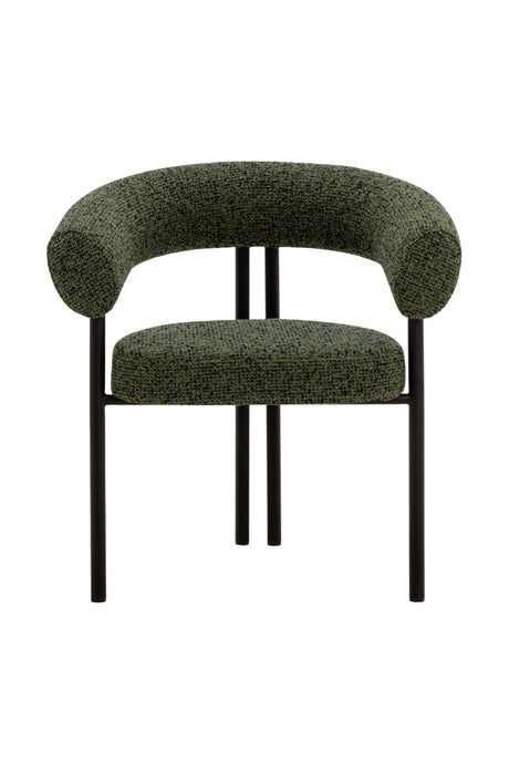Modern European furniture - Rounded Back Dining Chair - www.oroa.com