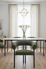 Modern European furniture - Rounded Back Dining Chair - www.oroa.com