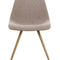Modern European furniture - Fabric Shell Dining Chair - www.oroa.com