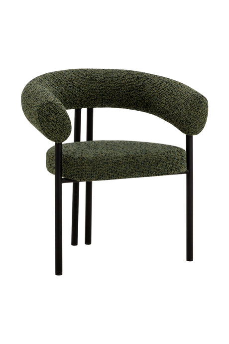 Modern European furniture - Rounded Back Dining Chair - www.oroa.com