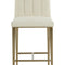 Modern European furniture - Contemporary Metal Frame Counter Stool - www.oroa.com