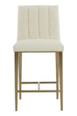 Modern European furniture - Contemporary Metal Frame Counter Stool - www.oroa.com