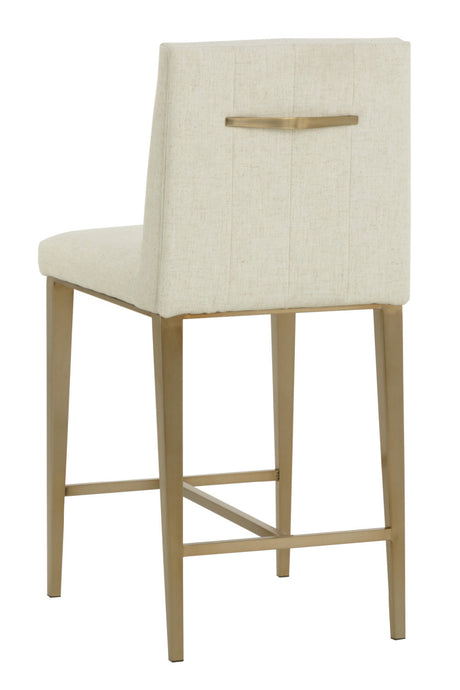 Modern European furniture - Contemporary Metal Frame Counter Stool - www.oroa.com