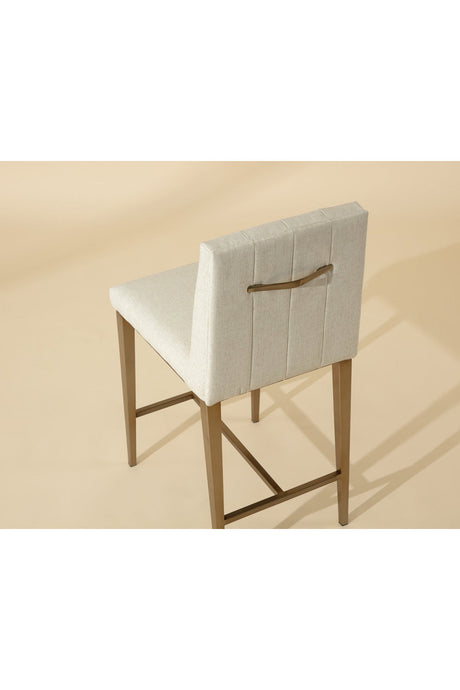 Modern European furniture - Contemporary Metal Frame Counter Stool - www.oroa.com